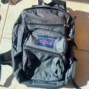 Jansport large grey backpack